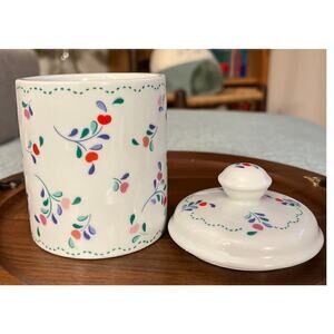 Floral Canister - sm